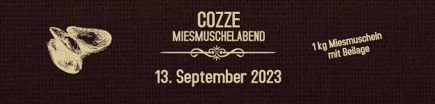 Cozze / Miesmuschel Abend